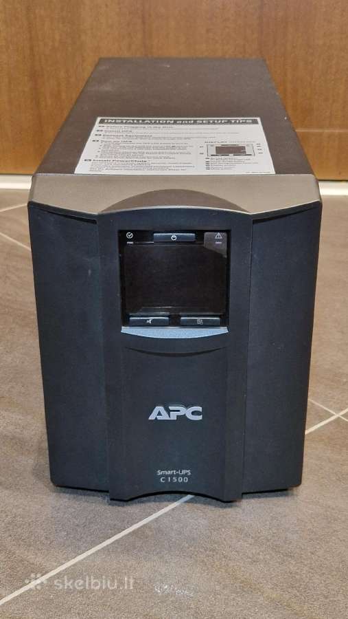 Apc Smart-ups C 1500 Ups 900w 1500va - nuotraukos Nr. 2