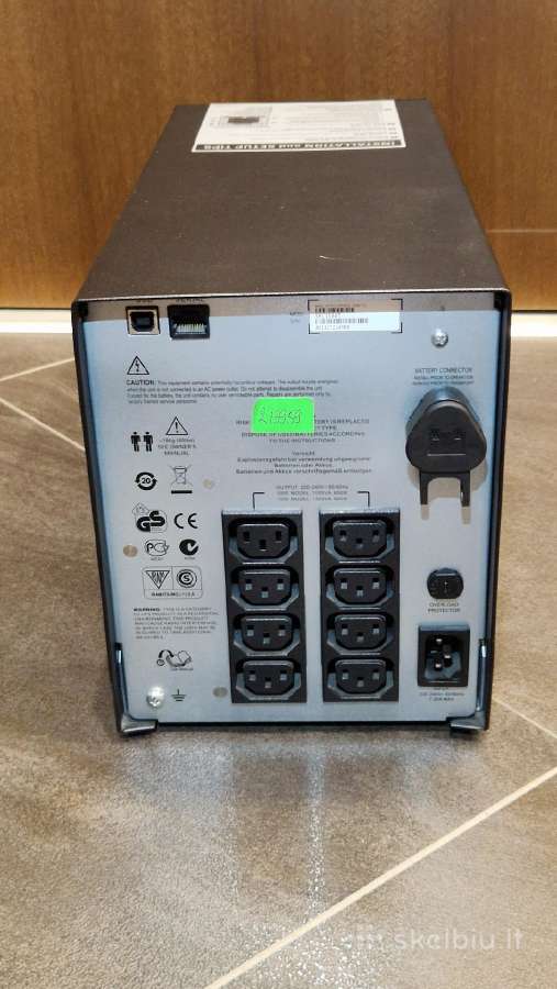 Apc Smart-ups C 1500 Ups 900w 1500va - nuotraukos Nr. 3