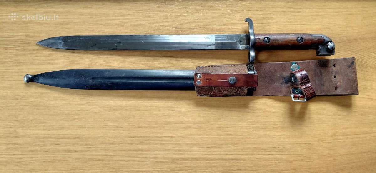 Švedijos karabinų/kavalerijos durtuvas M1914 - nuotraukos Nr. 3