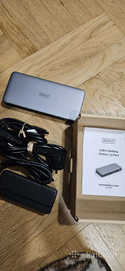 Jungčių stotelė Digitus Da-70917 Usb-c, 150w - nuotraukos Nr. 2