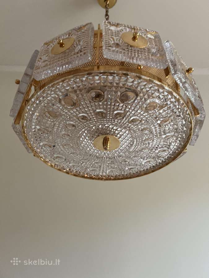 Mid-century pakabinamas šviestuvas - nuotraukos Nr. 5