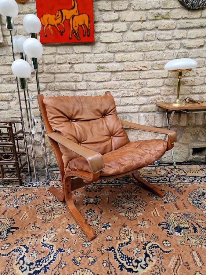 Vintažinis mid century autorinis fotelis"siesta" - nuotraukos Nr. 2