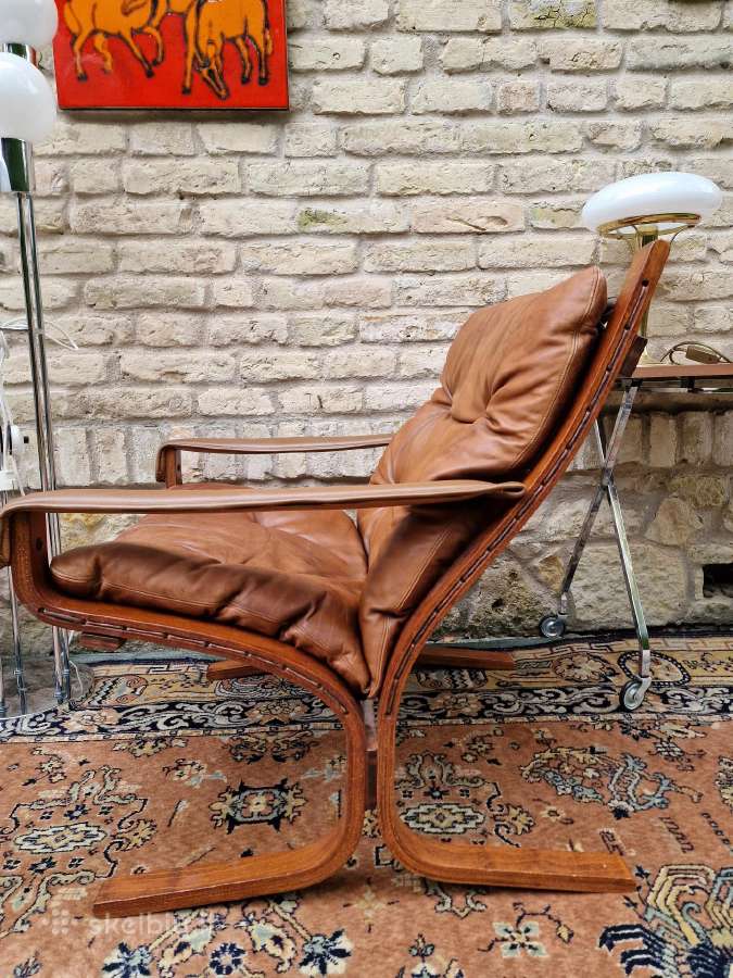 Vintažinis mid century autorinis fotelis"siesta" - nuotraukos Nr. 6