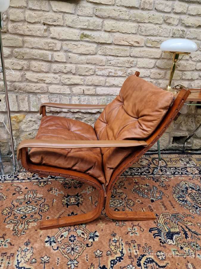 Vintažinis mid century autorinis fotelis"siesta" - nuotraukos Nr. 8