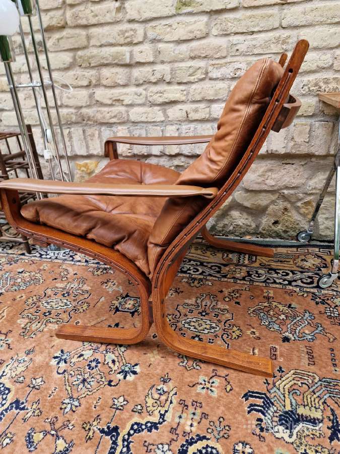 Vintažinis mid century autorinis fotelis"siesta" - nuotraukos Nr. 11