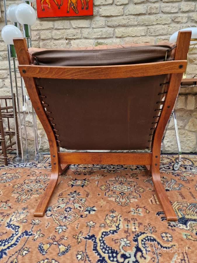Vintažinis mid century autorinis fotelis"siesta" - nuotraukos Nr. 12