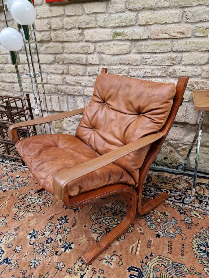 Vintažinis mid century autorinis fotelis"siesta" - nuotraukos Nr. 15