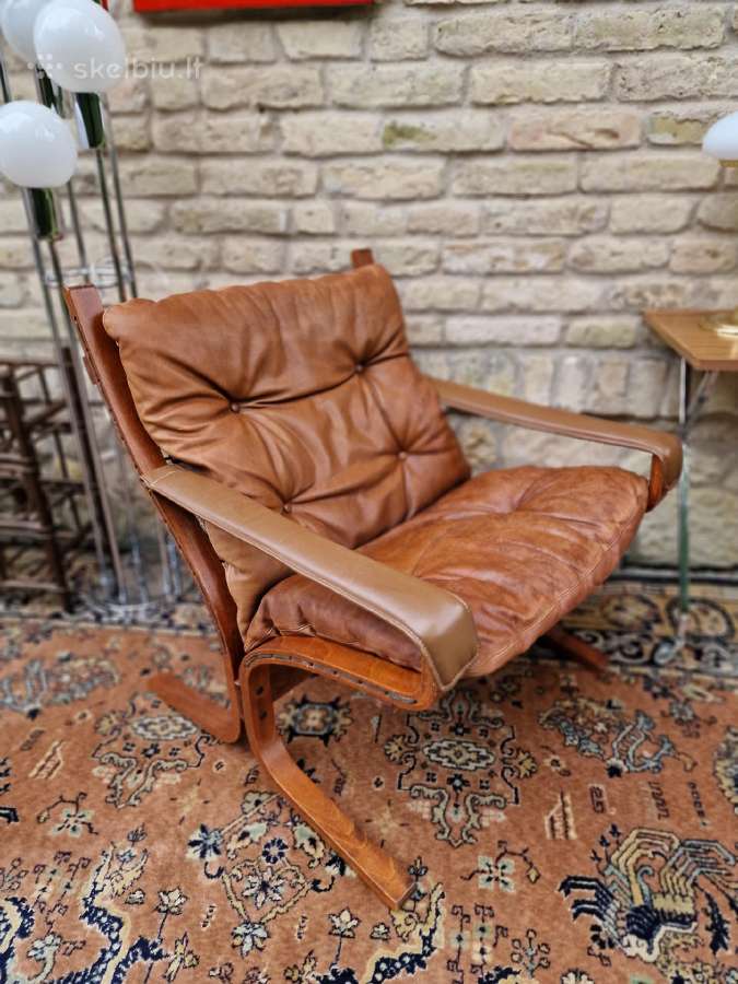 Vintažinis mid century autorinis fotelis"siesta" - nuotraukos Nr. 16