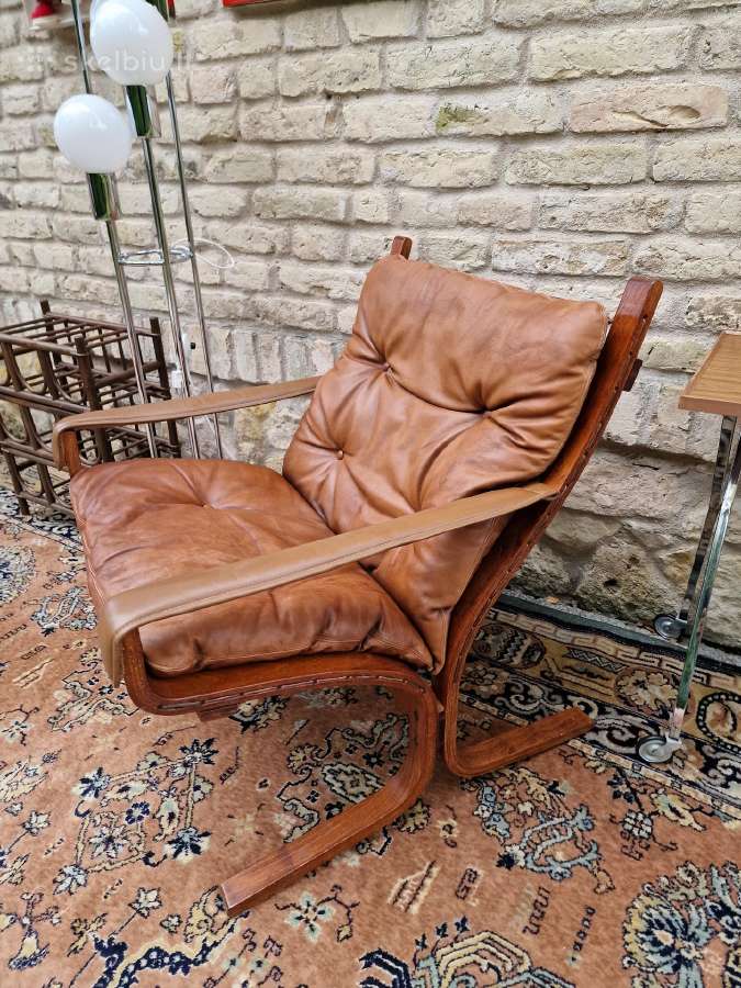Vintažinis mid century autorinis fotelis"siesta" - nuotraukos Nr. 18