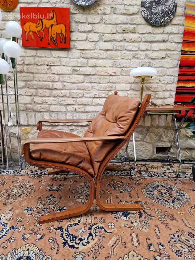 Vintažinis mid century autorinis fotelis"siesta" - nuotraukos Nr. 22