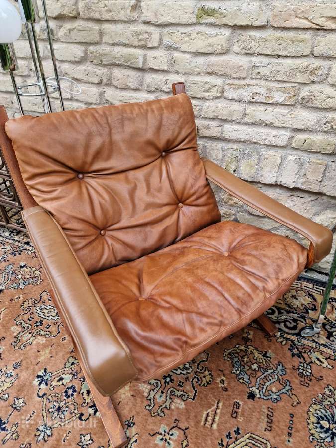 Vintažinis mid century autorinis fotelis"siesta" - nuotraukos Nr. 23