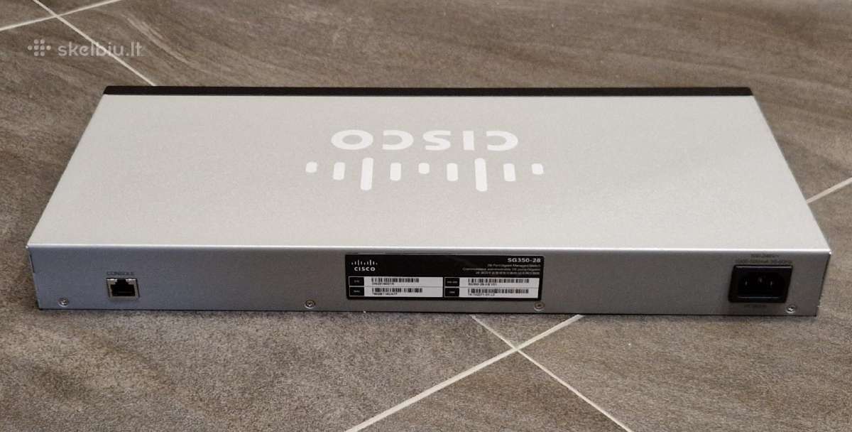 Cisco Sg350-28-k9 28-port Switch - nuotraukos Nr. 2