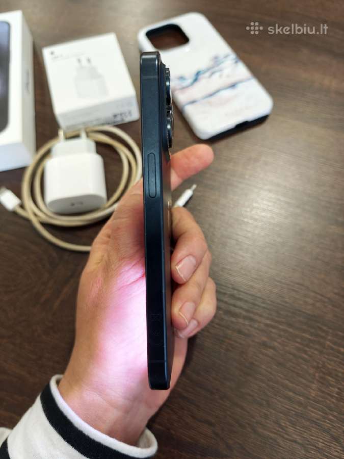 iPhone 15 pro 256gb 87% baterija - nuotraukos Nr. 2