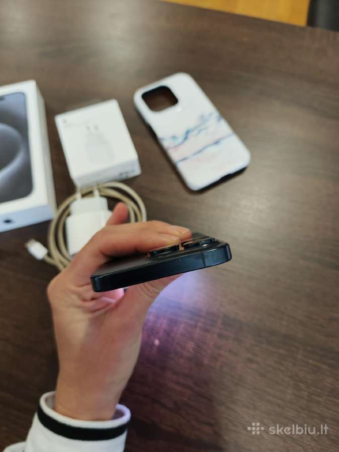 iPhone 15 pro 256gb 87% baterija - nuotraukos Nr. 6