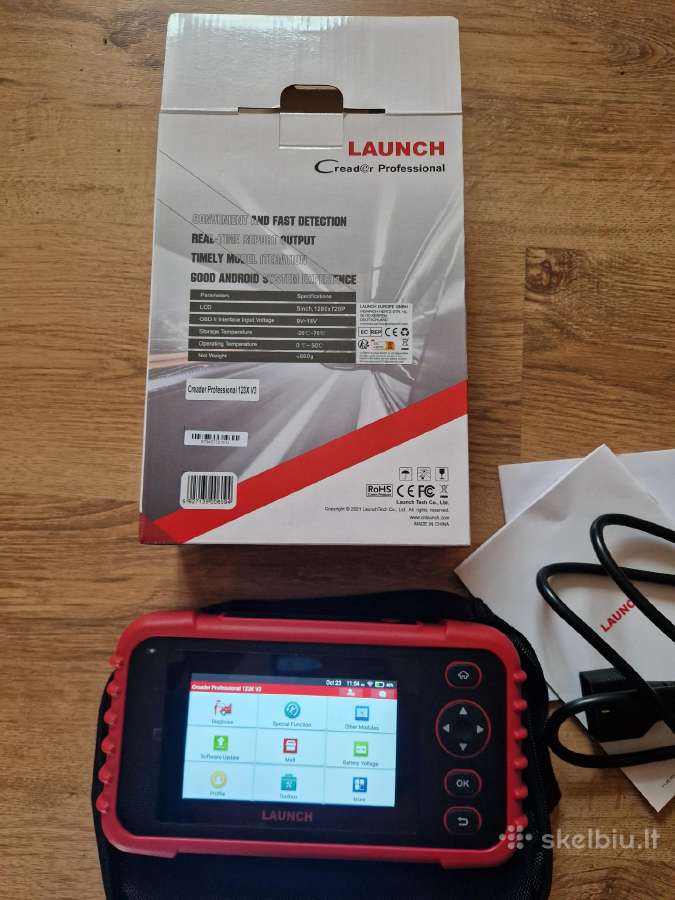 Launch Creader Professional 123x V3 - nuotraukos Nr. 3