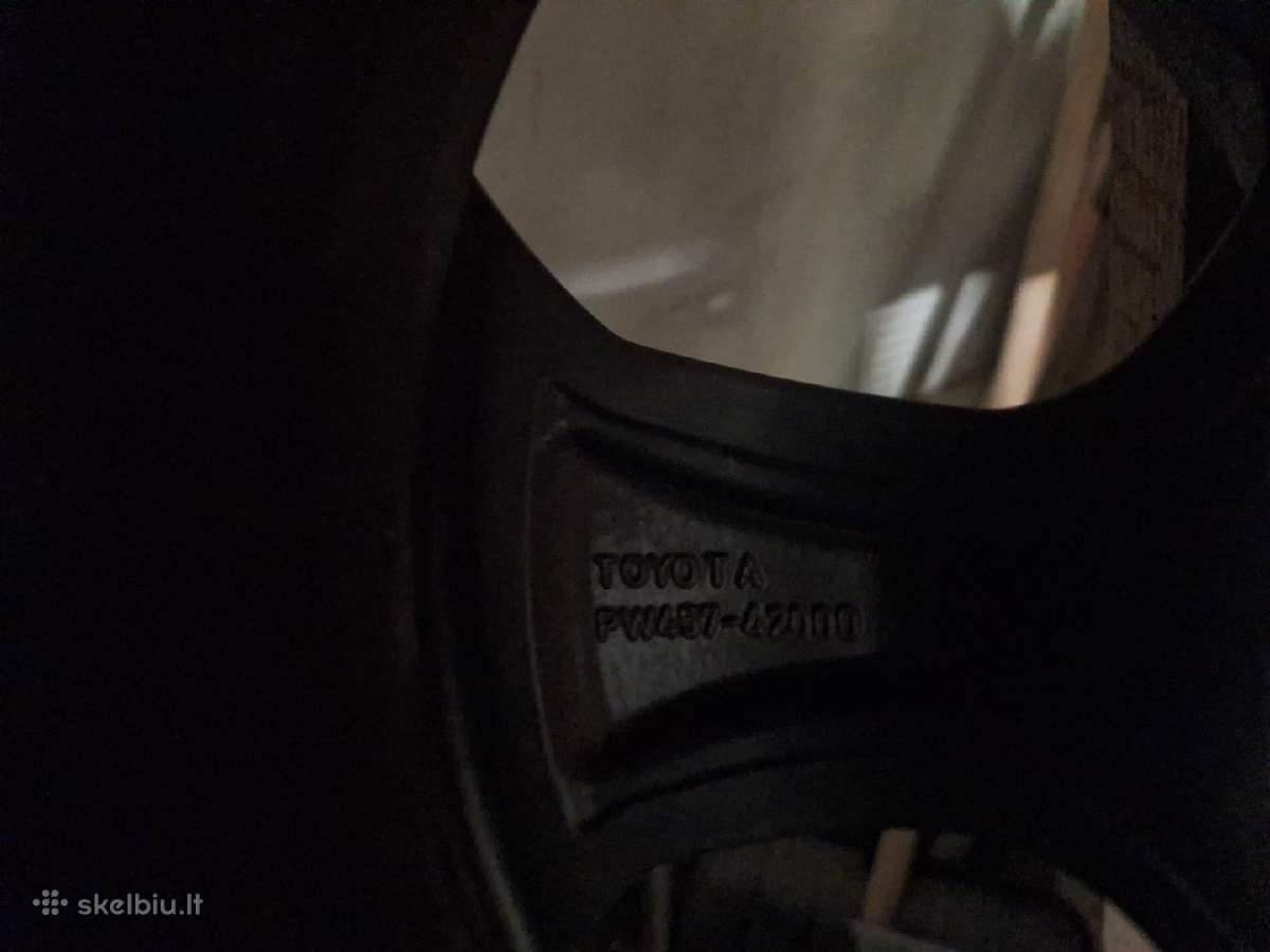 Originalūs Toyota Rav4 R17 ratlankiai su Bridgesto - nuotraukos Nr. 11
