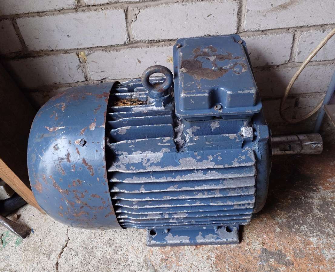 Elektros variklis 15 kw 1450 aps/min, nenaudotas - nuotraukos Nr. 7
