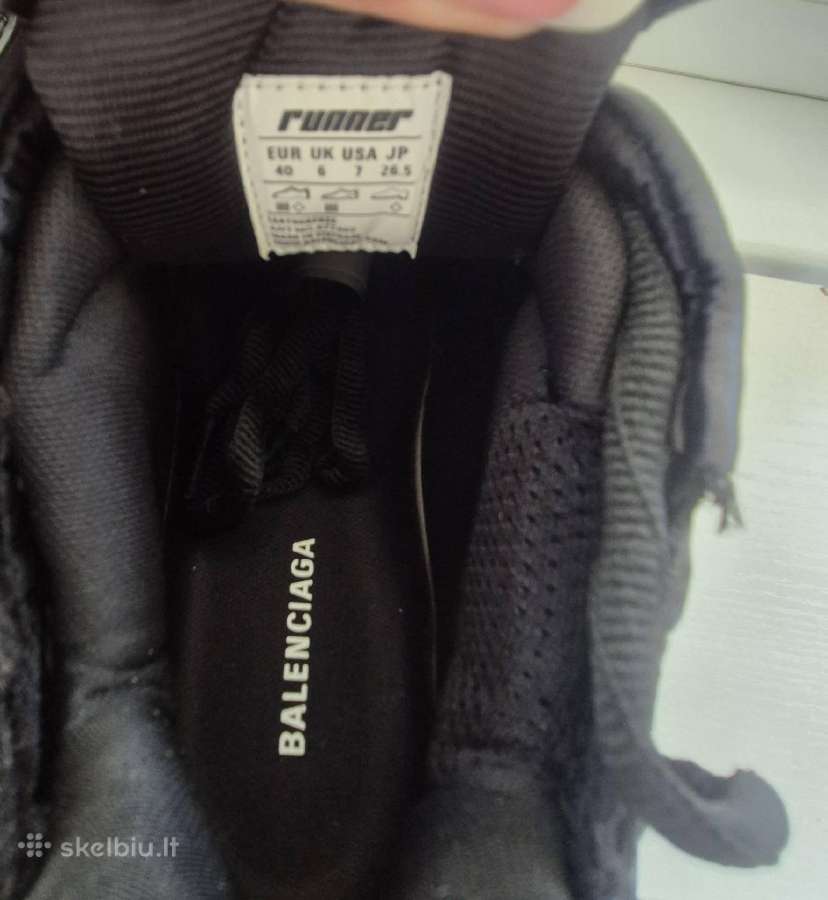 Balenciaga Runner kedai - nuotraukos Nr. 3