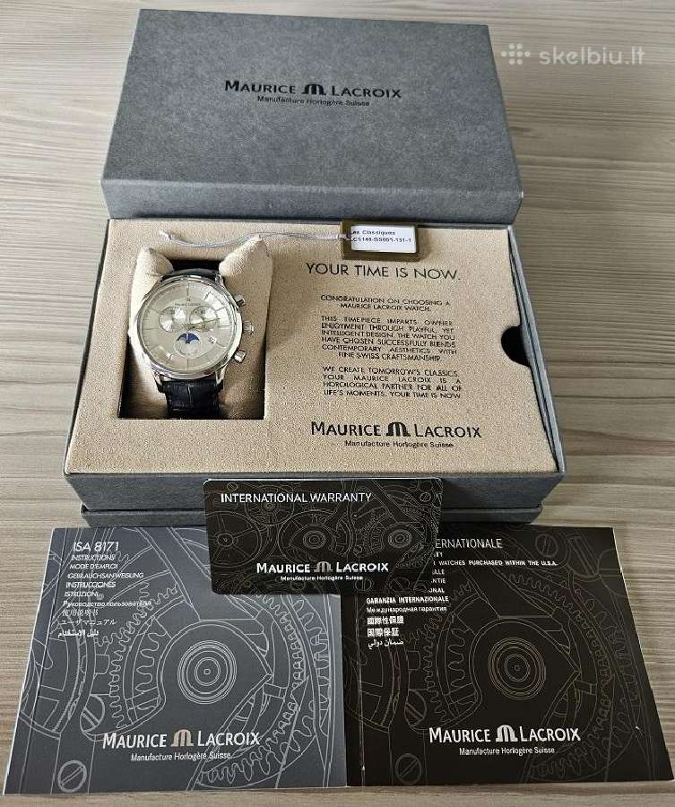 Maurice Lacroix Phases de Lune Chronograph - nuotraukos Nr. 5