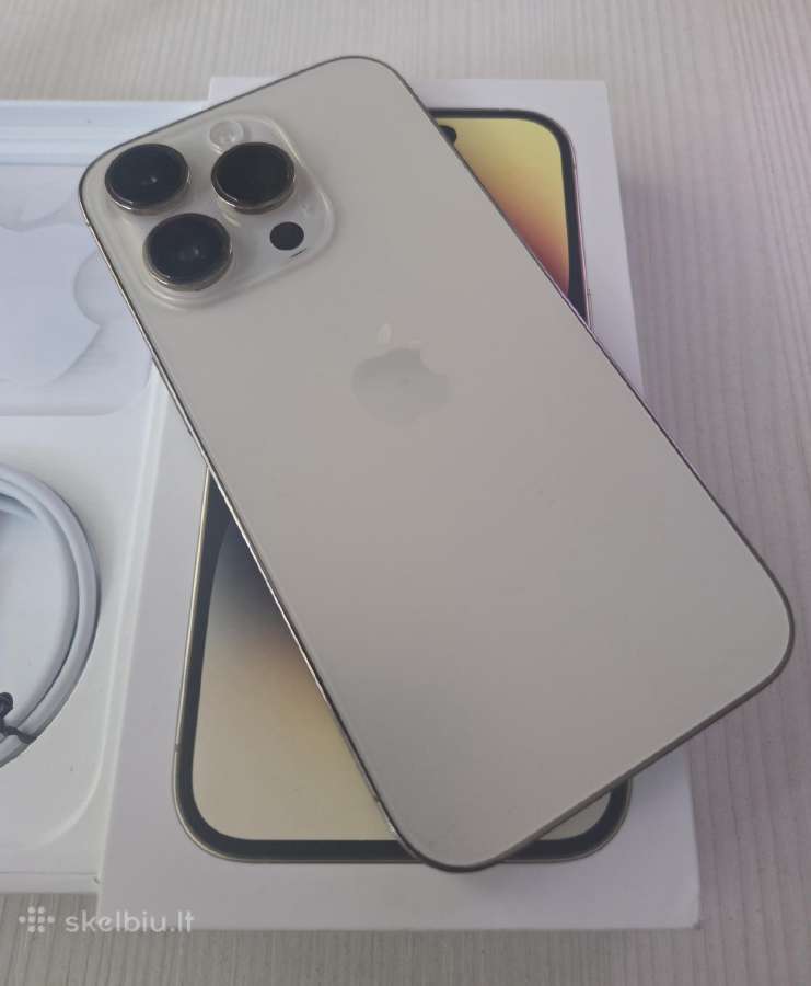 iPhone 14 pro gold - nuotraukos Nr. 4