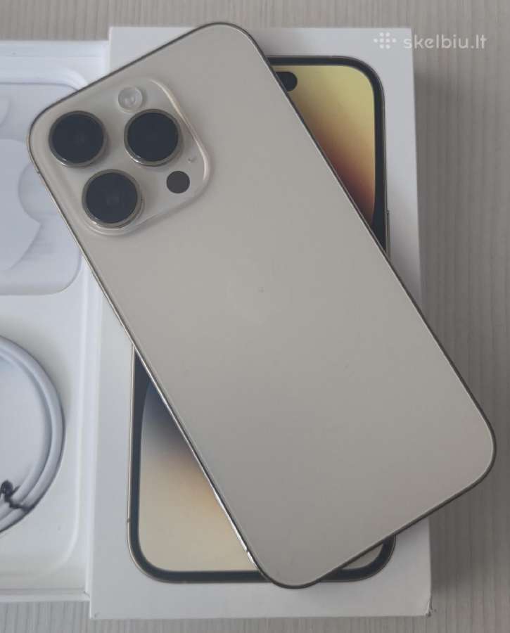 iPhone 14 pro gold - nuotraukos Nr. 5