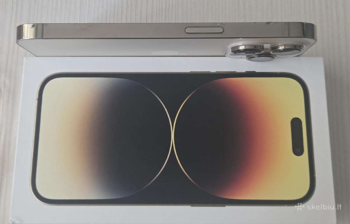 iPhone 14 pro gold - nuotraukos Nr. 6