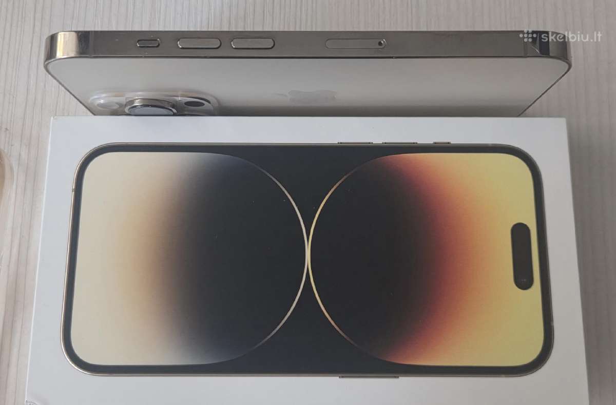 iPhone 14 pro gold - nuotraukos Nr. 7