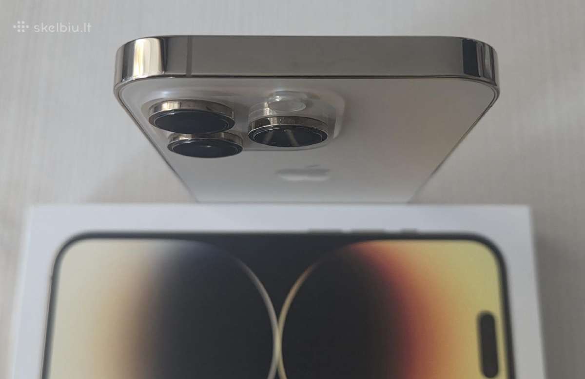 iPhone 14 pro gold - nuotraukos Nr. 8