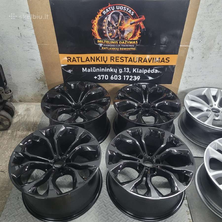 Miltelinis dažymas, ratu restauravimas diamond cut - nuotraukos Nr. 26