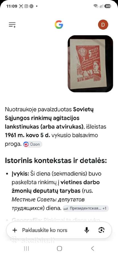 Agitacinis lapelis - nuotraukos Nr. 5