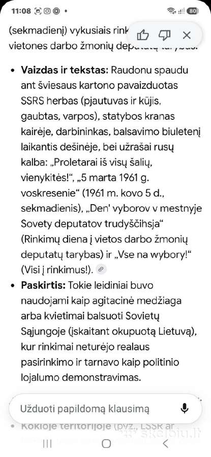 Agitacinis lapelis - nuotraukos Nr. 6