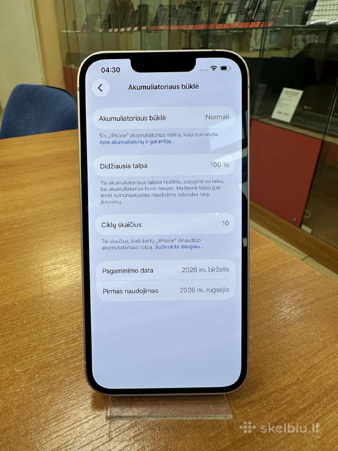 Apple iPhone 17e 256 GB (Naudotas) - nuotraukos Nr. 2