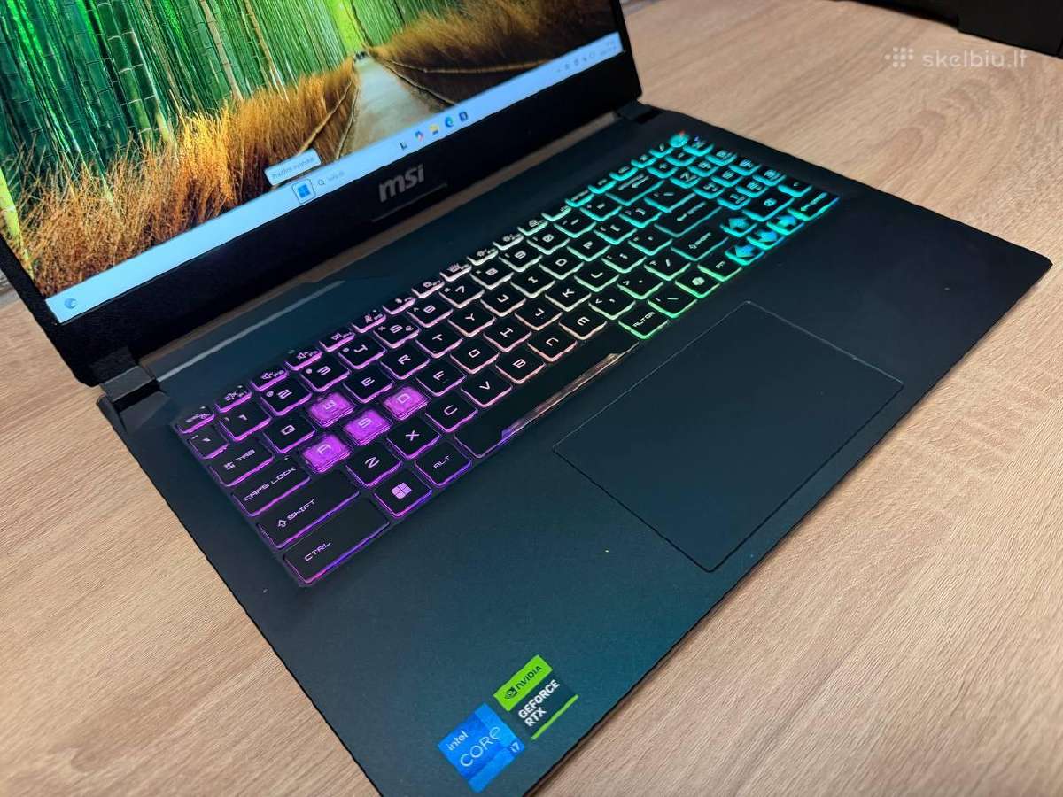 Msi Cyborg 15 i7-13620h, 16 GB Ddr5,rtx 4060 - nuotraukos Nr. 2