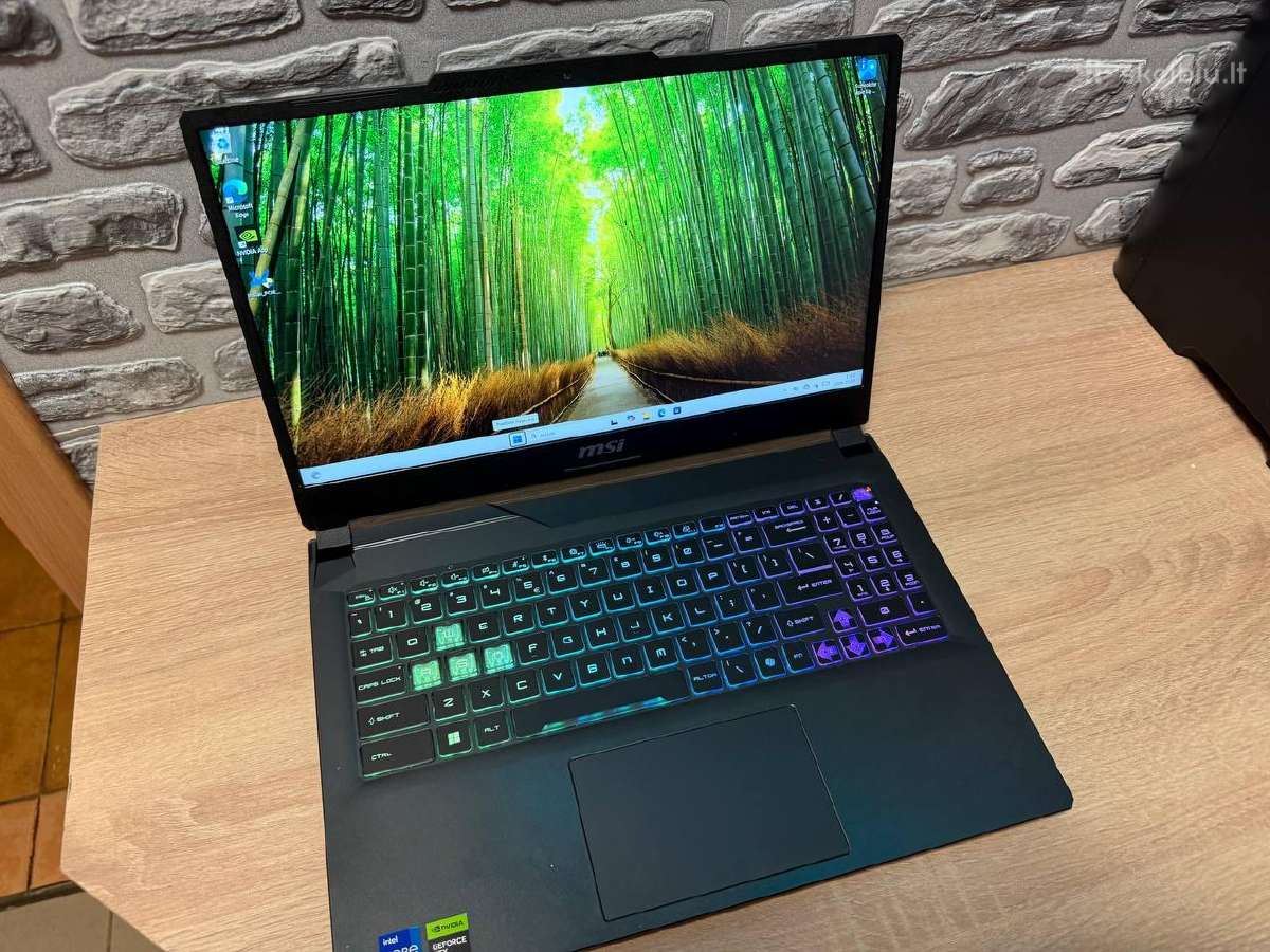 Msi Cyborg 15 i7-13620h, 16 GB Ddr5,rtx 4060 - nuotraukos Nr. 4