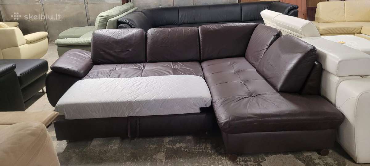 Sofa lova odinis Kampas su Patalynes dėže - nuotraukos Nr. 3