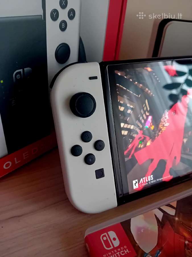 Switch oled su žaidimais - nuotraukos Nr. 4
