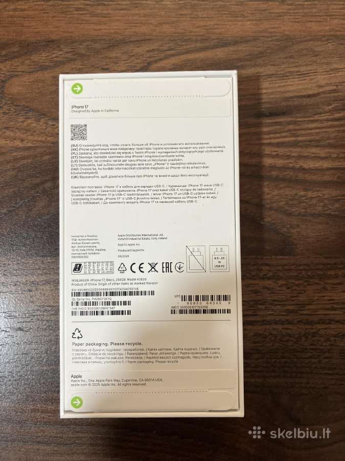 Apple iPhone 17 - nuotraukos Nr. 2