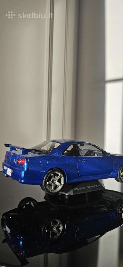 Nissan gtr r34 1:18 - nuotraukos Nr. 2
