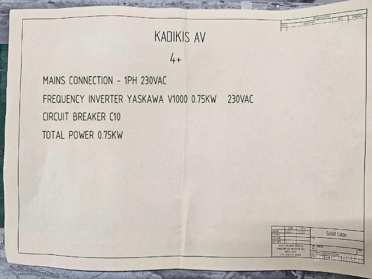 Kadikis AV juostiniai konvejeriai - nuotraukos Nr. 3