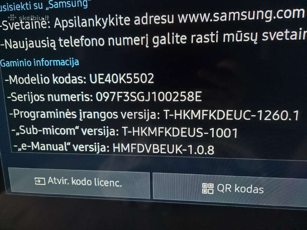 Samsung 40 - nuotraukos Nr. 3
