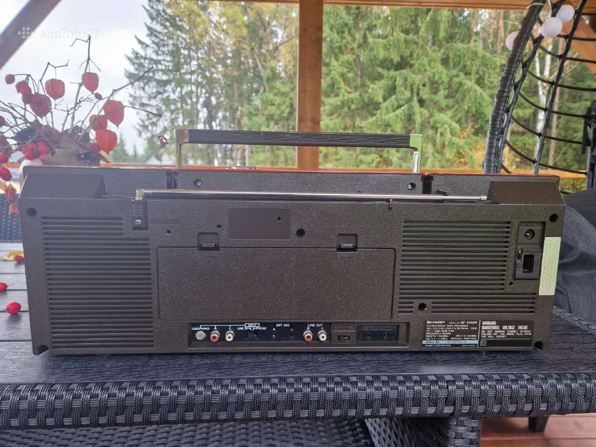 Sharp gf 550 - nuotraukos Nr. 5