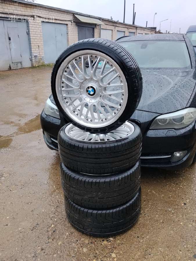 Bmw r19 orginalus ardomi bbs ratai. - nuotraukos Nr. 3