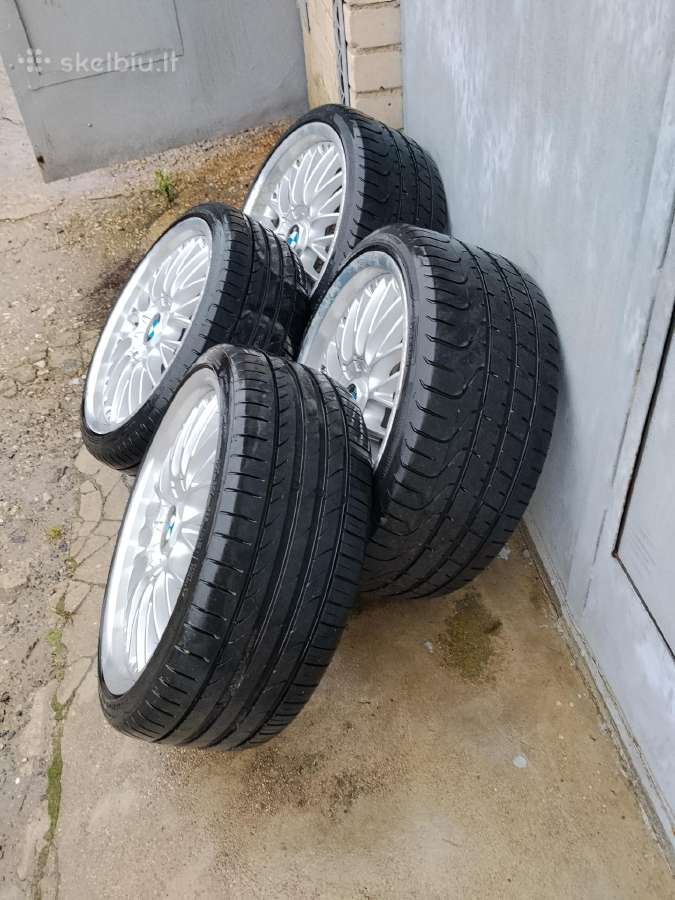 Bmw r19 orginalus ardomi bbs ratai. - nuotraukos Nr. 4