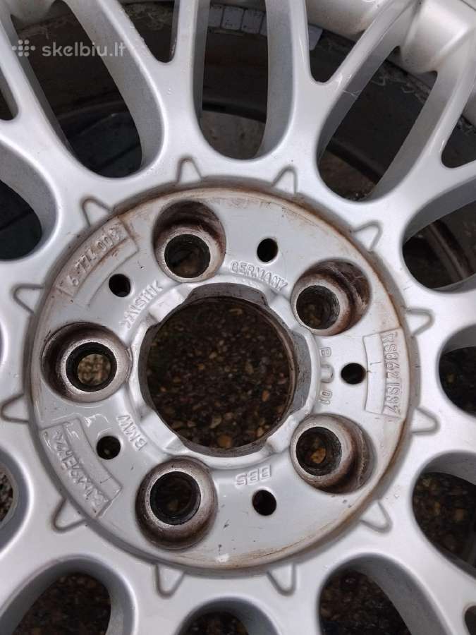 Bmw r19 orginalus ardomi bbs ratai. - nuotraukos Nr. 15