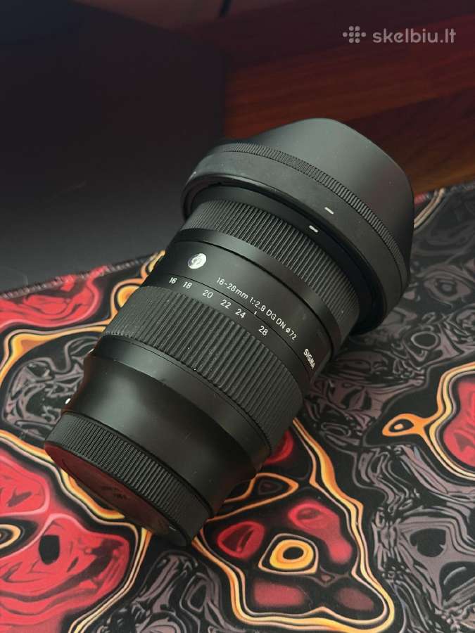Sigma 16-28mm F2.8 Dg Dn Sony E - nuotraukos Nr. 2