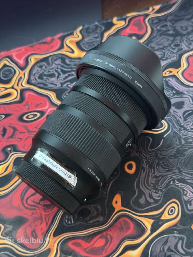 Sigma 16-28mm F2.8 Dg Dn Sony E - nuotraukos Nr. 3