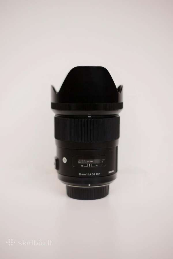 Sigma Art 35mm f1.4 Dg (Nikon) Japan - nuotraukos Nr. 2