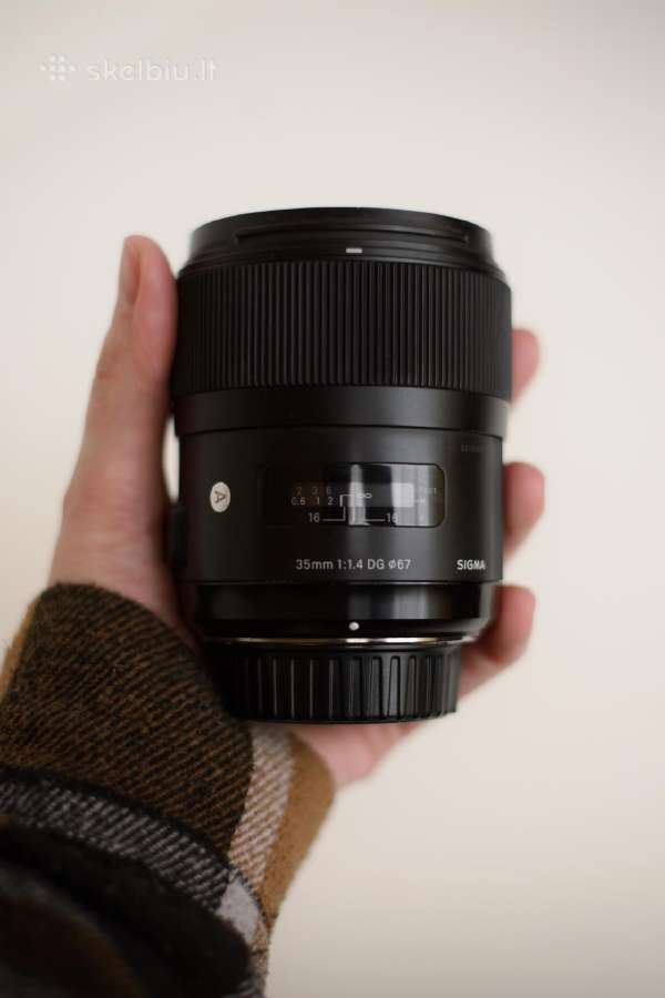 Sigma Art 35mm f1.4 Dg (Nikon) Japan - nuotraukos Nr. 3