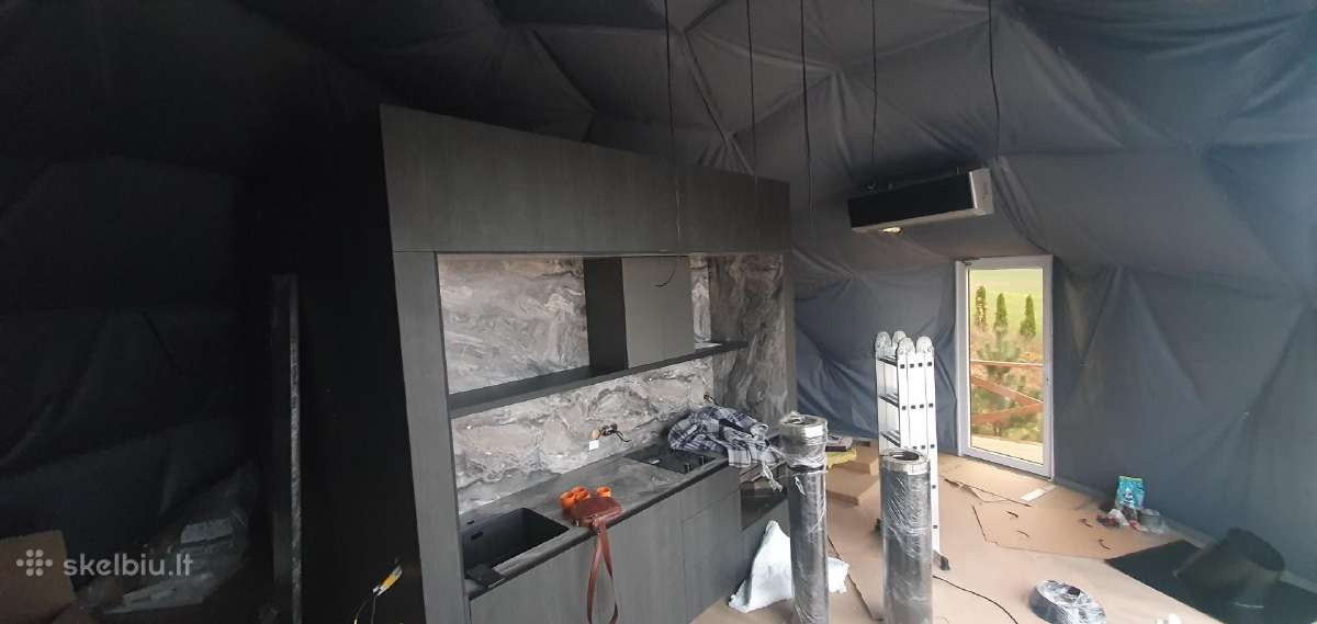 50m2 +Loftas Glamping Namelis, Visų sezonų kupolas - nuotraukos Nr. 14