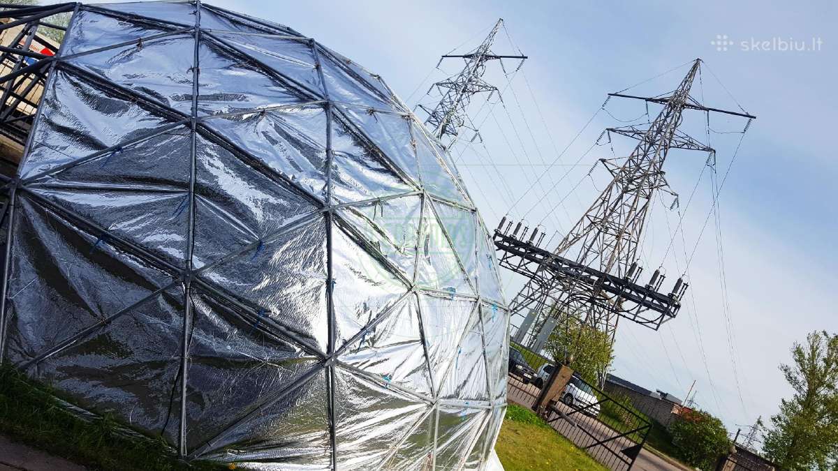 50m2 +Loftas Glamping Namelis, Visų sezonų kupolas - nuotraukos Nr. 15